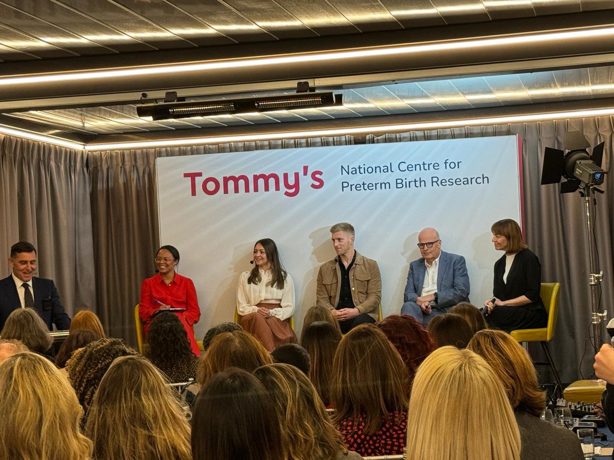 Delighted to represent the Royal College of Obstetricians & Gynaecologists celebrating the launch of the Tommy’s National Centre for preterm birth Research. Congratulations! We need more national efforts to address preterm birth (leading cause of perinatal mortality & morbidity)
