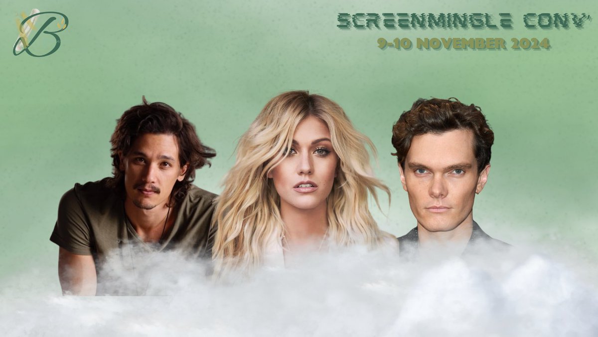 Come and meet @Kat_McNamara, @LukeBaines and @ch8i at ScreenMingle Convention in Paris 🇫🇷💚 Tickets : billetweb.fr/screen-mingle #Shadowhunters #The100