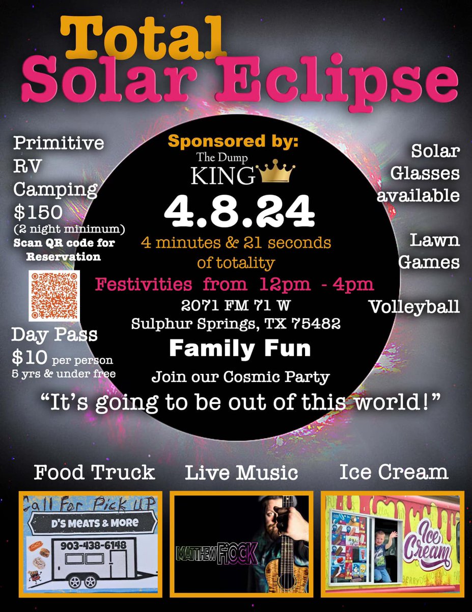 SPECIAL ECLIPSE EVENT!!