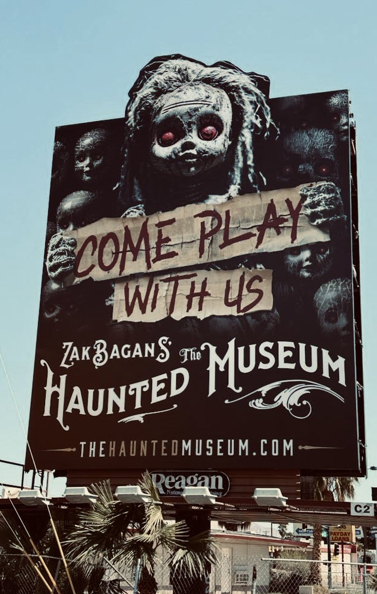 Whatever you do, do not look at our billboard directly in the eyes