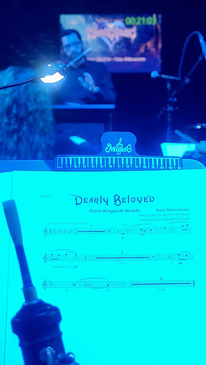 ProjectDestati's tweet photo. Milestone achieved: just performed a little Kingdom Hearts with Yoko Shimomura seated in the front row of the audience. We're so thrilled she's receiving the Lifetime Achievement Award tonight at #GDC2024! https://t.co/qd6TBEV4v6