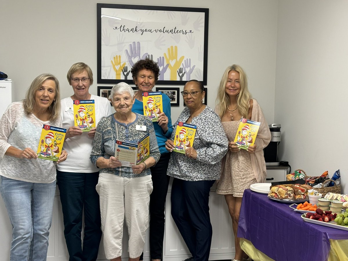 Our volunteers were Labeling Cooking with the Cat books before they enjoyed a light lunch.<a href="/SuncoastCGLR/">Suncoast GL Reading</a> <a href="/DonnaPuhalovich/">Donna Puhalovich</a>
