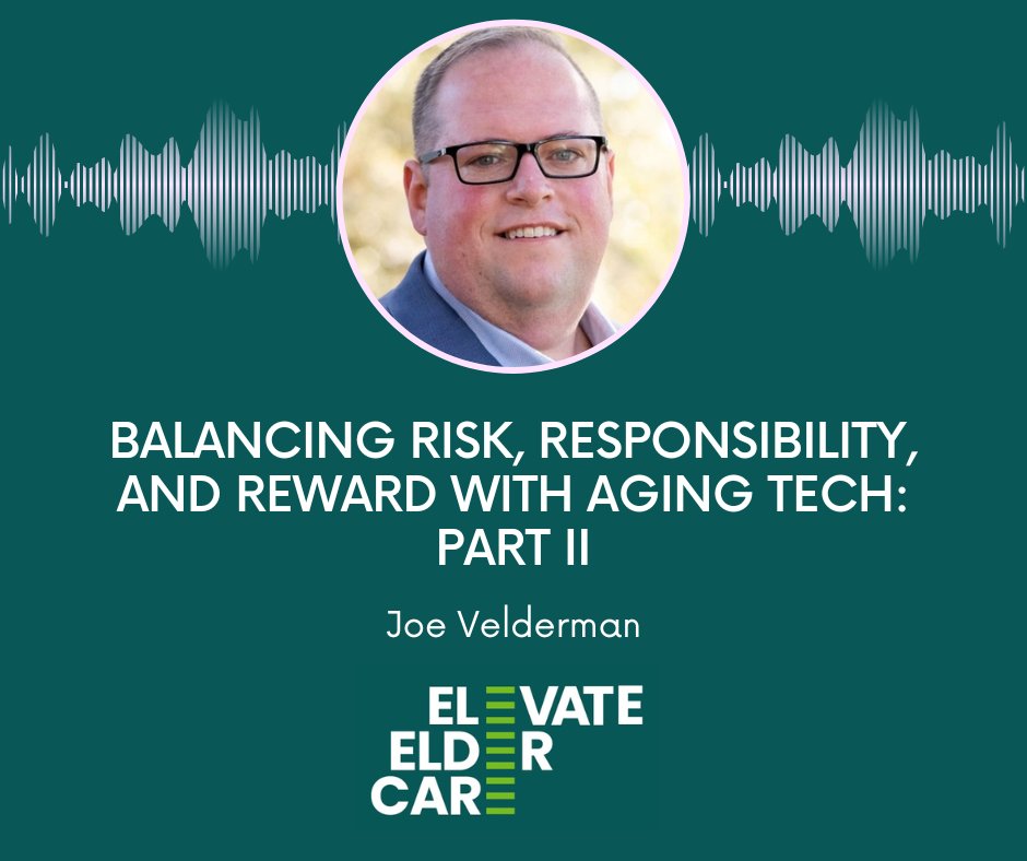 Back only a few weeks after his first appearance, Joe Velderman of Cypress Living returns to discuss the specific tech solutions that he's adopted in his role as VP of innovation — as well as both ethical and practical uses for AI in eldercare thegreenhouseproject.org/podcast/