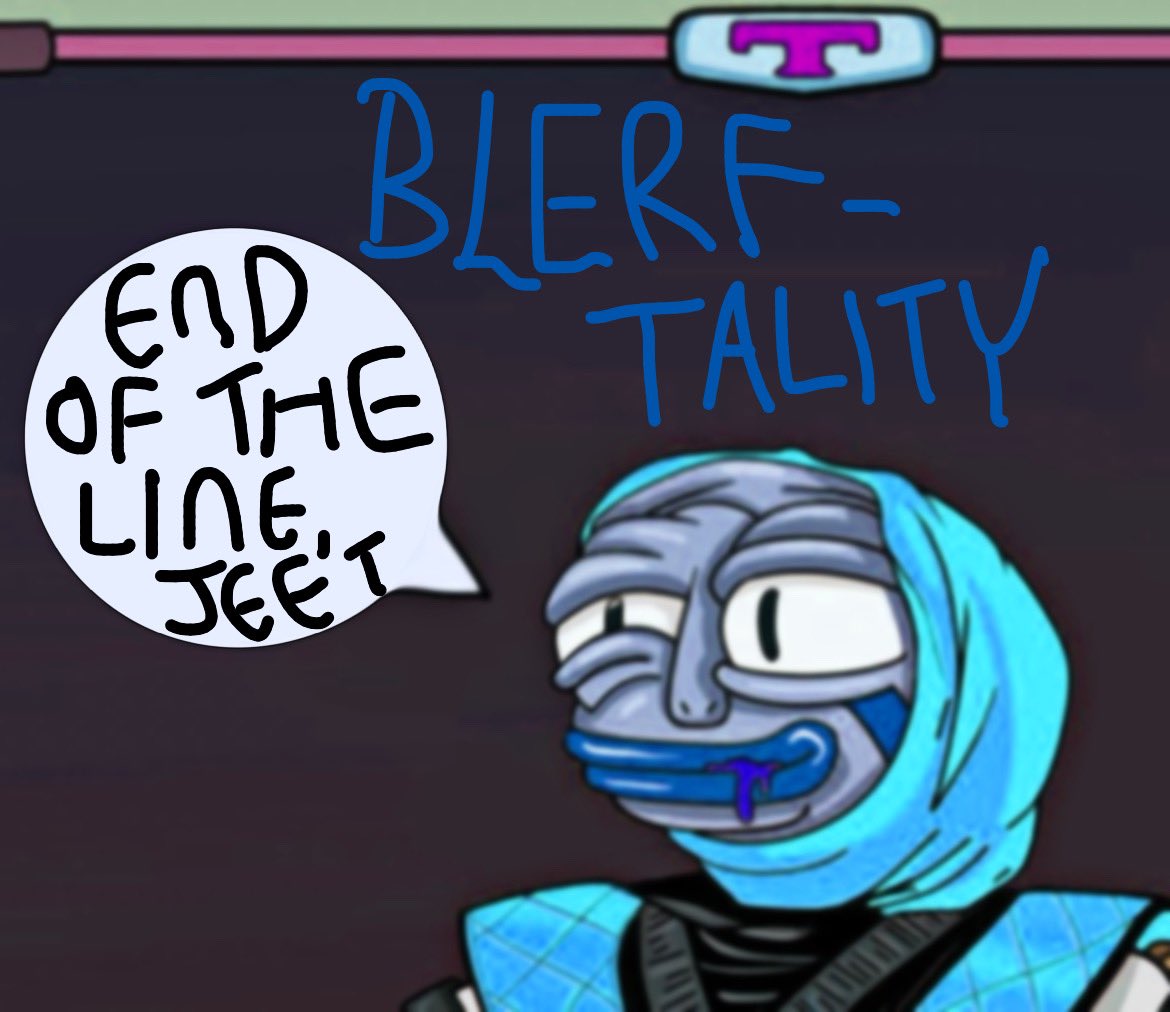 Blerfbase's tweet image. JEETS OUT $BLERF s IN
