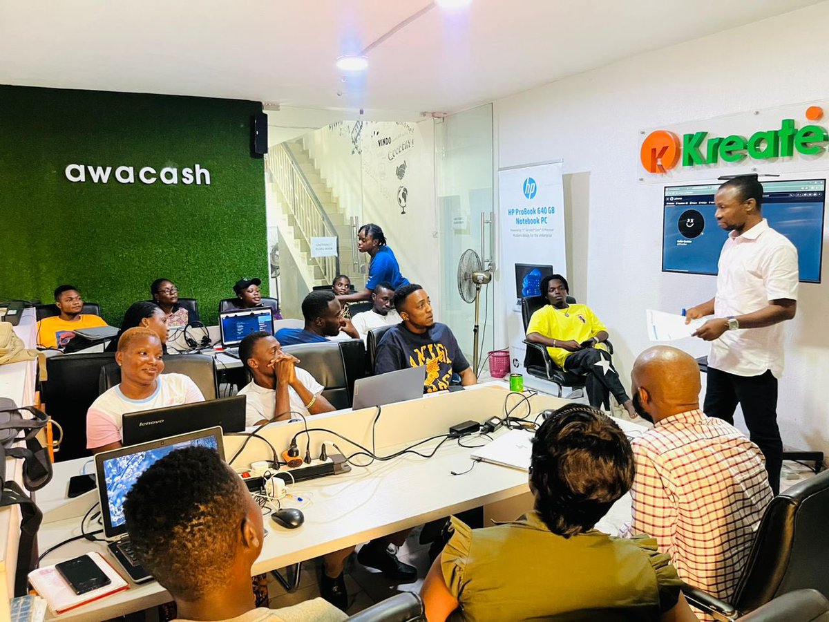 KreatengAfrica's tweet image. Today’s classes at #Kreatengbootcamp ended with remarkable insights and progress. We extend our sincere appreciation to our esteemed sponsors for their role in this educational initiative @mojoyICL @kosDevelopment @_baayprojects @awacashofficial @KreatengAfrica
#TechTuesday