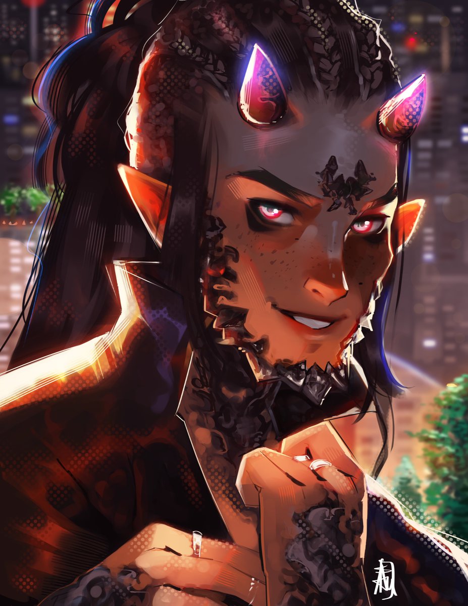 Been a while, fam! Belated portrait of Wallet Warrior from FFXIV. Was a raffle piece for <a href="/moonlitkissclub/">Moonlit Kiss Night Club ♡☽</a> - Planning to do more for their venue in the future!

I got more work to post going into April, stay tuned!

#FFXIV #FF14 #FFXIVART