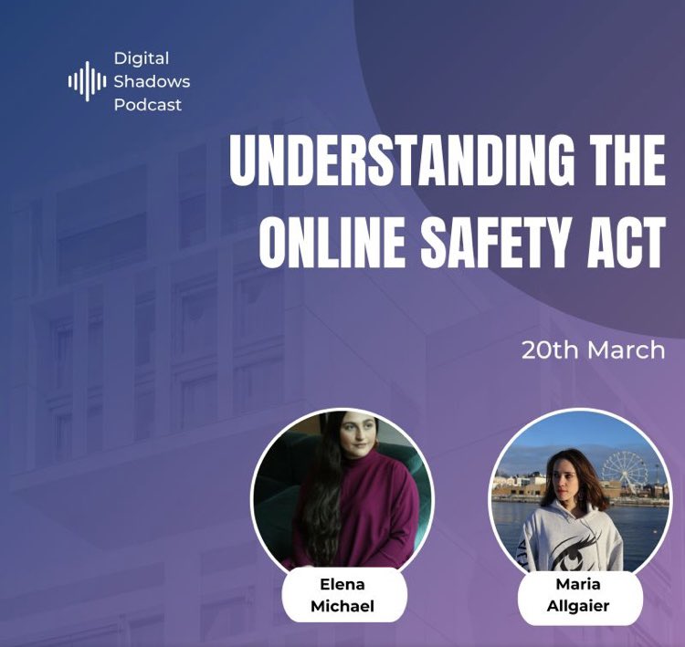 Check out our amazing @leejoanm in this new podcast episode on the #OnlineSafetyAct and measures needed to protect survivors and potential victims of IBSA👇 🎙️ open.spotify.com/episode/5EFrE2…