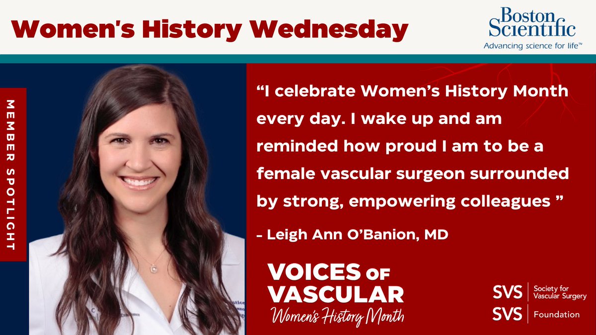 Vascular SVS (@vascularsvs) on Twitter photo Leigh Ann O’Banion (<a href="/limbsalvagedr/">Leigh Ann O'Banion</a>) is an advocate, changemaker and champion of innovation. Learn more about her efforts to challenge societal norms to achieve excellence in the field during our #WomensHistoryMonth celebration. ow.ly/L3nC50QXQ4o Leigh Ann O’Banion (<a href="/limbsalvagedr/">Leigh Ann O'Banion</a>) is an advocate, changemaker and champion of innovation. Learn more about her efforts to challenge societal norms to achieve excellence in the field during our #WomensHistoryMonth celebration. ow.ly/L3nC50QXQ4o