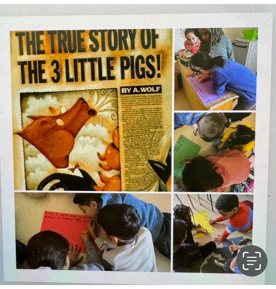 MosaicES_Reading (@mes_reading) on Twitter photo Have you heard The Three Little Pigs told from the perspective of the wolf? If not, it’s a must read! Poor guy had a cold. He didn’t intentionally blow down their houses…he just had to sneeze!! These <a href="/Mosaic_ES/">Mosaic Elementary School</a> 4th graders worked in groups to think critically about perspective! Have you heard The Three Little Pigs told from the perspective of the wolf? If not, it’s a must read! Poor guy had a cold. He didn’t intentionally blow down their houses…he just had to sneeze!! These <a href="/Mosaic_ES/">Mosaic Elementary School</a> 4th graders worked in groups to think critically about perspective!