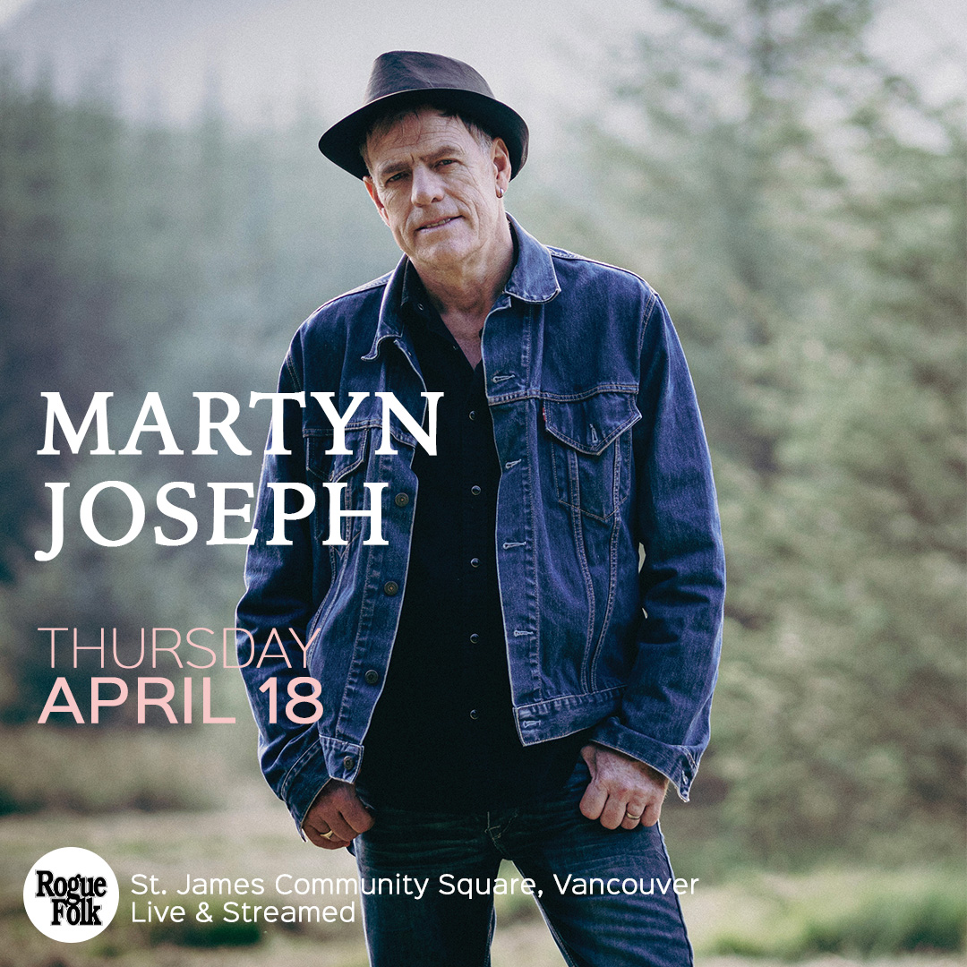 Next month! @martyn_joseph kicks off his Canadian tour with a return to the Rogue and new music with his brand new album “This is What I Want to Say” and a newly recorded live album, recorded at the iconic St. David’s Hall in Cardiff. Live & streamed. Tix: tinyurl.com/3ypnytpk