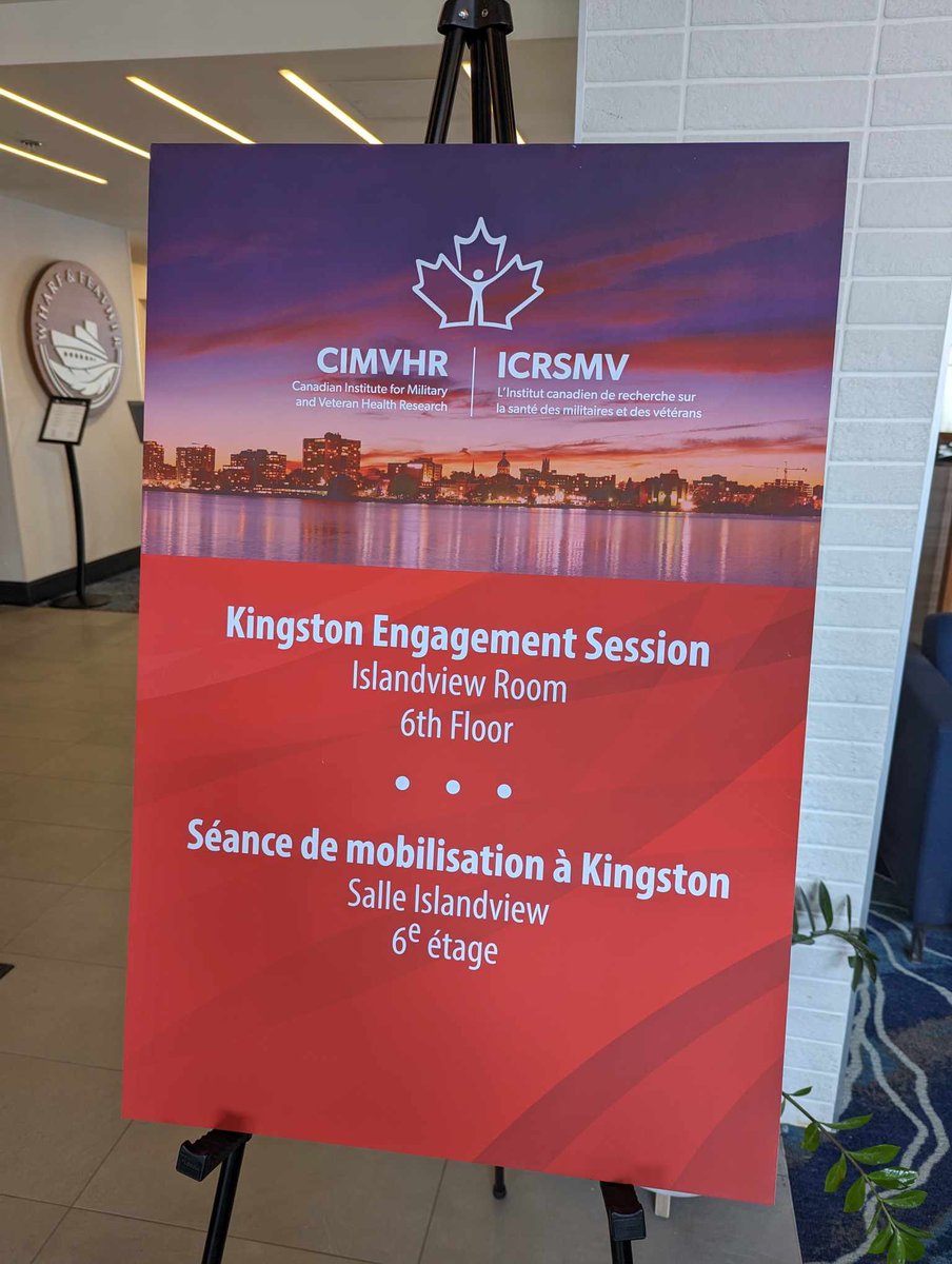 a_robitaille's tweet photo. Quelle belle façon de commencer la saison printanière 🌱, à Kingston, avec un groupe formidable de personnes travaillant à améliorer la vie des militaires canadiens, des vétérans et de leurs familles. Merci à @CIMVHR_ICRSMV pour cette opportunité de représenter @PerleyHealth. https://t.co/lJWStc1JLA