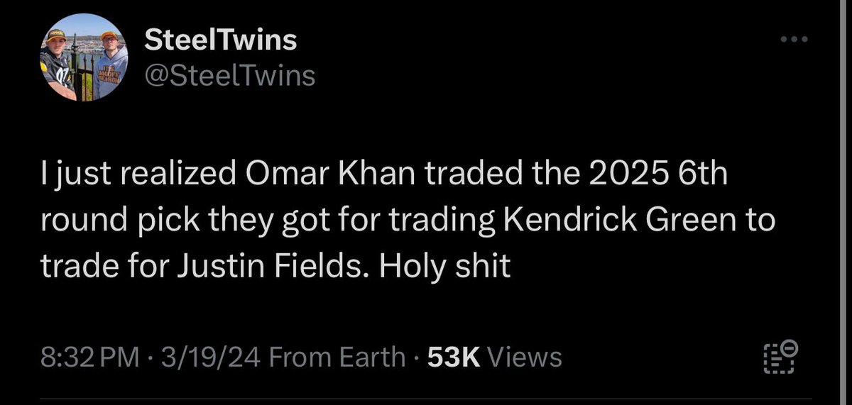SteelTwins's tweet photo. Bruh really? https://t.co/HkGciJXWaN