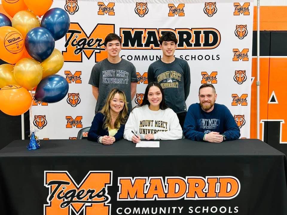 We were pumped to celebrate <a href="/chloeebuckk/">chloe</a> signing her letter of intent to play basketball at Mount Mercy University! Proud of all that Chloe accomplished as a Tiger &amp; can’t wait to watch her success as a Mustang!

#Together
