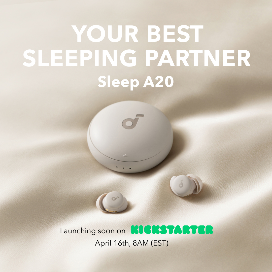 Do you have trouble sleeping? Your ultimate sleeping partner is here! Sleep A20 - the next-level bluetooth sleep earbuds with unmatched noise blocking. Sign up now to enjoy all the early bird benefits and mark your calendar for the product launch! 🔗 👉 soundcore.club/4kZd7t