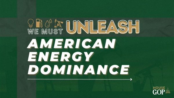 On day one of Biden’s Administration, he waged war on American energy. @HouseGOP continues to fight back – and today we brought two bills to the floor to unleash American energy dominance.