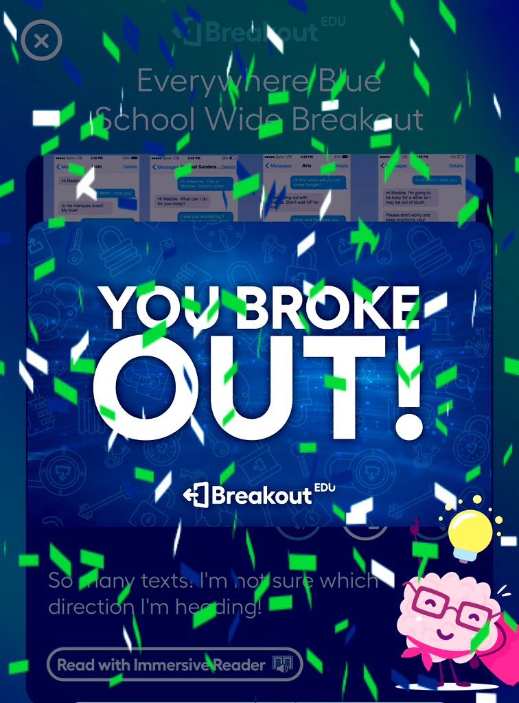 OMS Library (@lib_oms) on Twitter photo Our lucky Everywhere Blue Breakout Raffle winner! Congrats Ethan! Enjoy your prize and let me know what you think of the books! <a href="/OMS_NY/">Oceanside MS</a> <a href="/MrsFWasserman/">Francesca Wasserman</a> @JoanneRFritz #booklove #schoolwidereadaloud Our lucky Everywhere Blue Breakout Raffle winner! Congrats Ethan! Enjoy your prize and let me know what you think of the books! <a href="/OMS_NY/">Oceanside MS</a> <a href="/MrsFWasserman/">Francesca Wasserman</a> @JoanneRFritz #booklove #schoolwidereadaloud