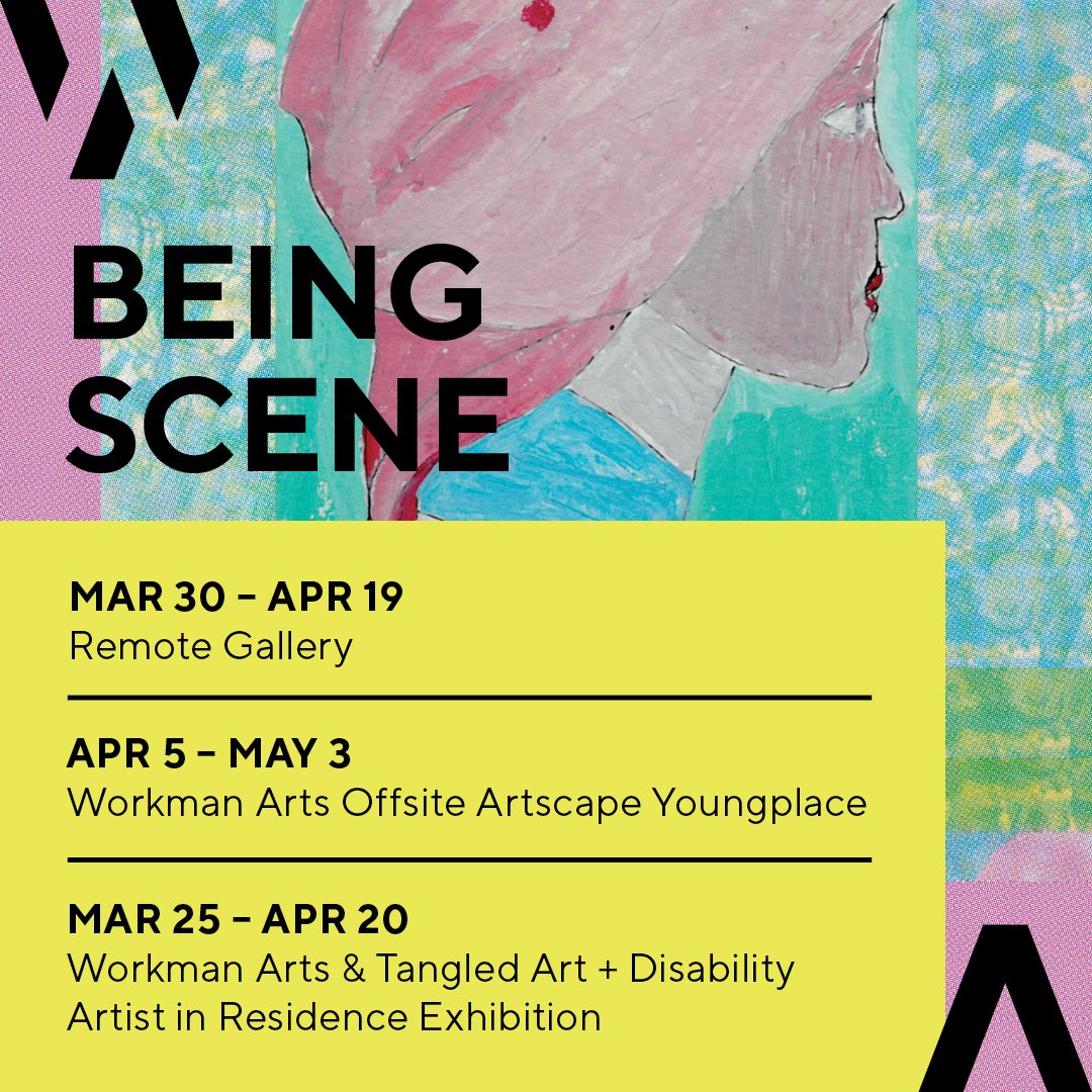 🖼 Workman Arts is pleased to present its 23rd Annual Being Scene Exhibition Series, running March 25th to May 3rd! To learn more, please visit our website at workmanarts.com/being-scene/ or the link in our bio. #WorkmanArts #BeingScene #JuriedExhibition