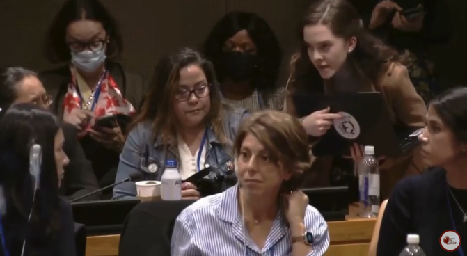 Confronting MLA @NahanniFontaine: Part 2
Fontaine heard from not just one “anti-choicer” at #CSW68 but 3 of us from CLC. She refused to answer our questions. What was misleading? What was unscientific? And how do our questions constitute harassment? tinyurl.com/3rffwdc7