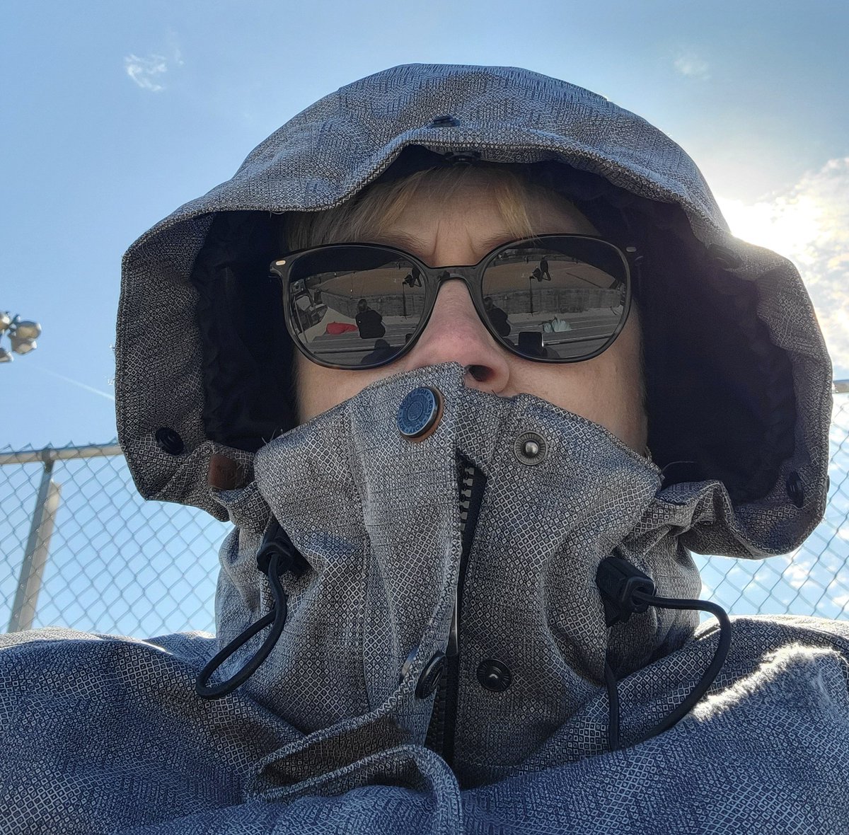 I am showing my support, but I'm incognito.  It's chilly for me.