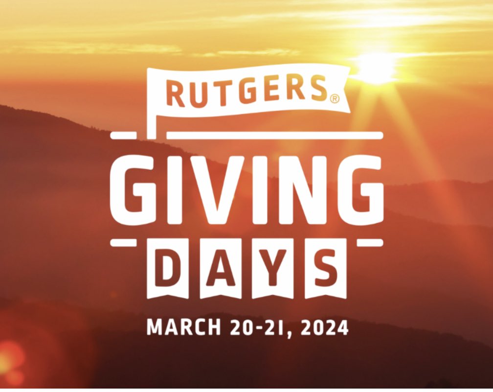 Rutgers Giving Days have started! It’s our chance to join together to celebrate our shared values and raise funds to support various initiatives that directly impact the NJMS community. We can make an impact on the future of healthcare and education. give.rutgersfoundation.org/njms/