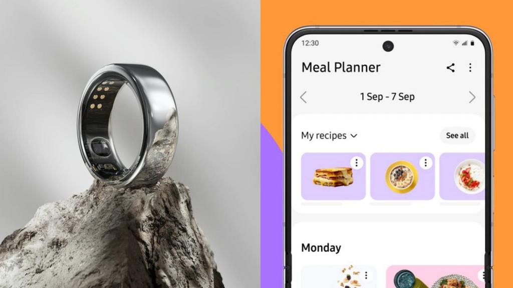Reporte de Corea indica que el #GalaxyRing podrá vincularse con Samsung Food, su plataforma de comida y recetas personalizadas con IA para funcionar como 'nutricionista' y crear una dieta personalizada con ayuda de los datos obtenidos por el Galaxy Ring.
