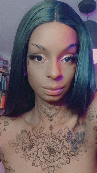 I really need to get my tattoo game up. I wanna look like this 5 years from now.   Findomnl ebony goddess