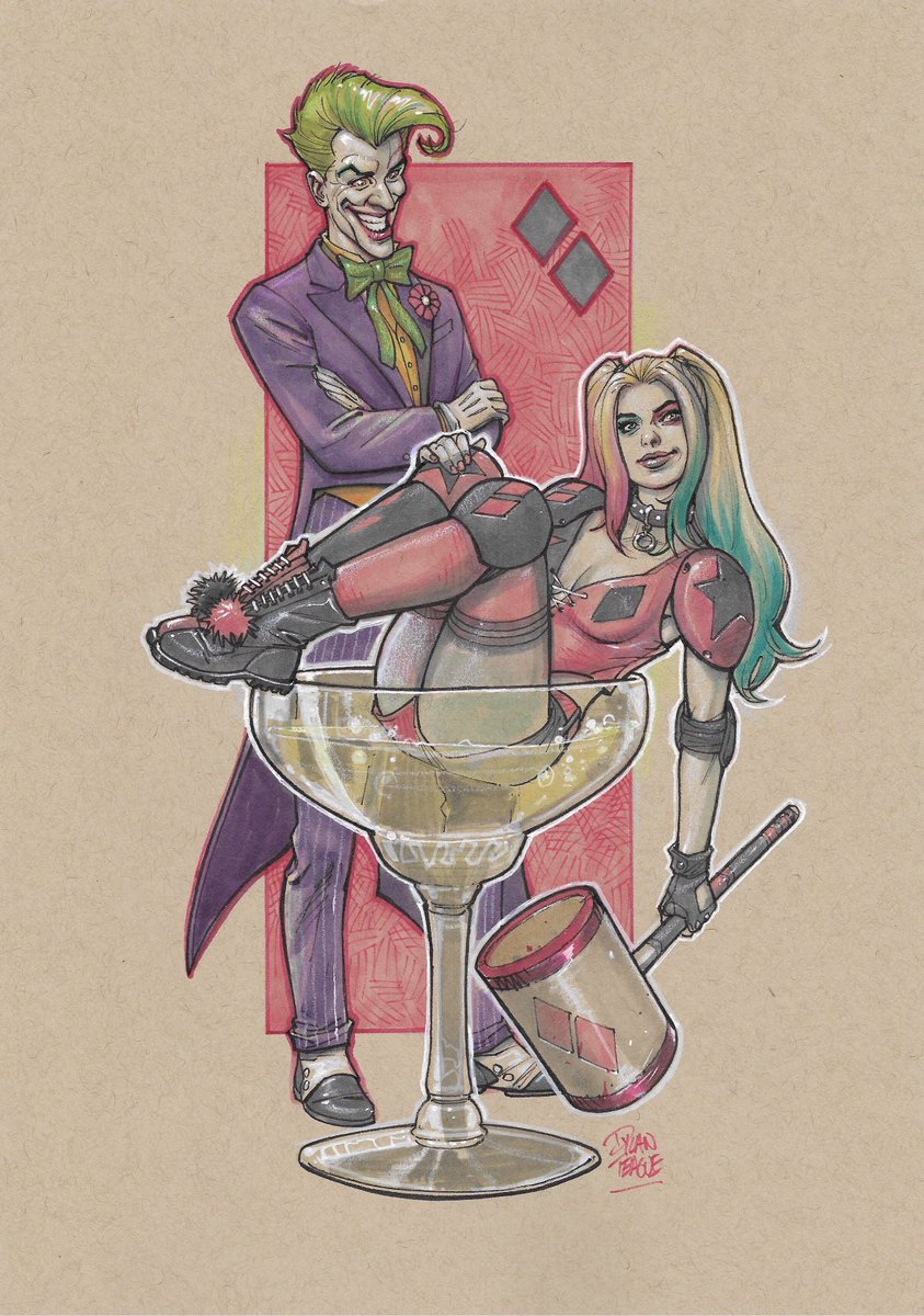 Harley/Joker finished.