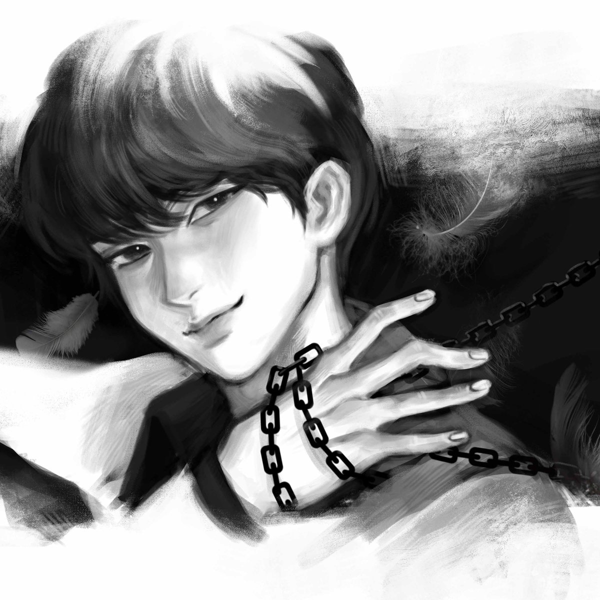 Oops it's been awhile😳
Little portrait for a friends birthday #kimdokja