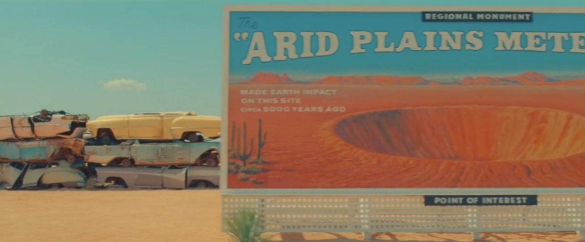 TheCinesthetic's tweet photo. asteroid city (2023) dir. wes anderson https://t.co/RHpq170IkI