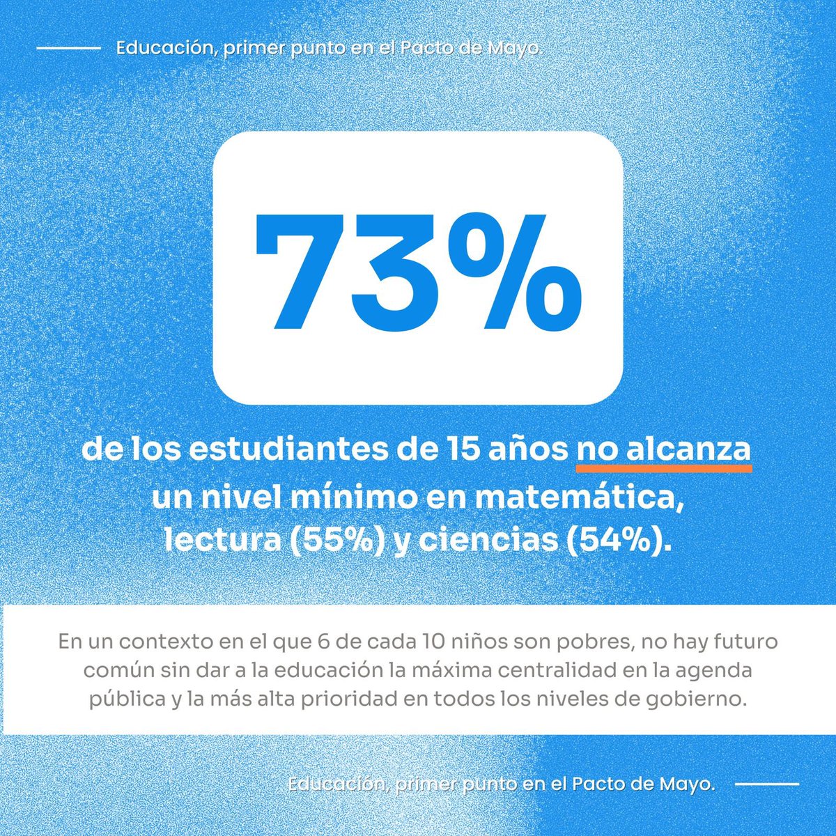 PadresOrg's tweet photo. Porque consideramos a la EDUCACIÓN como piedra fundacional de todo pacto que pretenda asegurar el bienestar y desarrollo de la nación, junto a ➕ de 60 organizaciones pedimos que ocupe el primer lugar en el #PactoDeMayo 👉 https://t.co/w4TNXgZGwt https://t.co/4sRzBisvkC