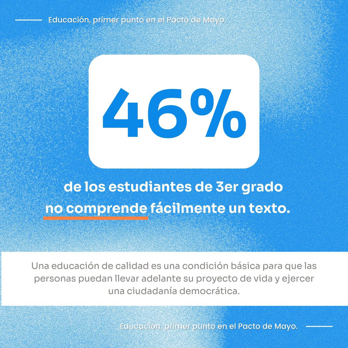 PadresOrg's tweet photo. Porque consideramos a la EDUCACIÓN como piedra fundacional de todo pacto que pretenda asegurar el bienestar y desarrollo de la nación, junto a ➕ de 60 organizaciones pedimos que ocupe el primer lugar en el #PactoDeMayo 👉 https://t.co/w4TNXgZGwt https://t.co/4sRzBisvkC