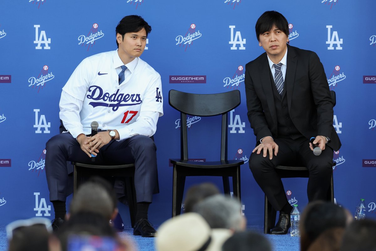 水原一平ページ 水原一平通訳、ドジャースから解雇 違法賭博に関与したとのこと