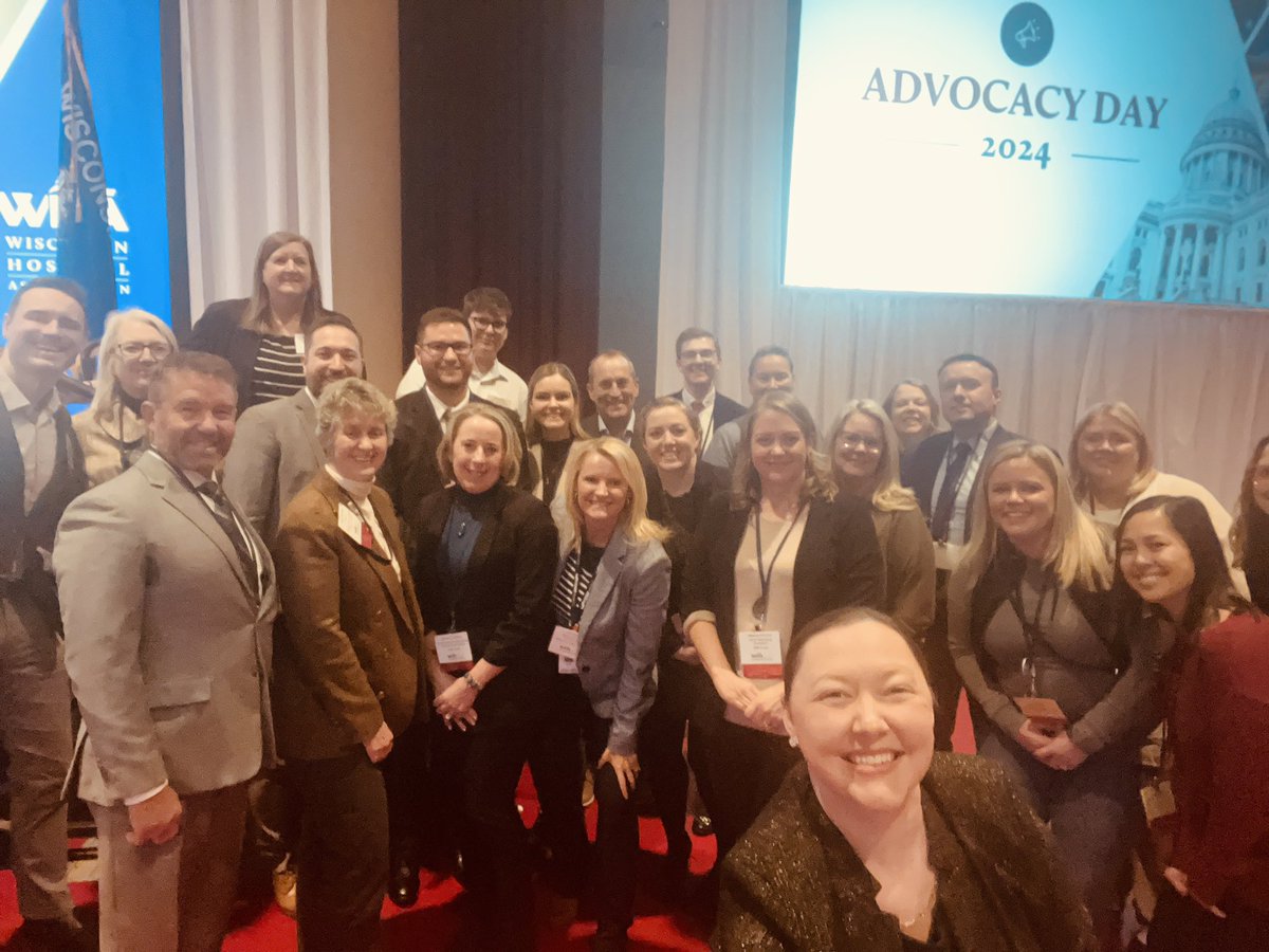 LMKAdams's tweet image. Thanks for hosting an engaging #WHAAdvocacyDay @WIHospitalAssn! @ssmhealthwi always appreciates the incredible work you do to support &amp;amp; strengthen our state’s hospitals. 🏥💪
