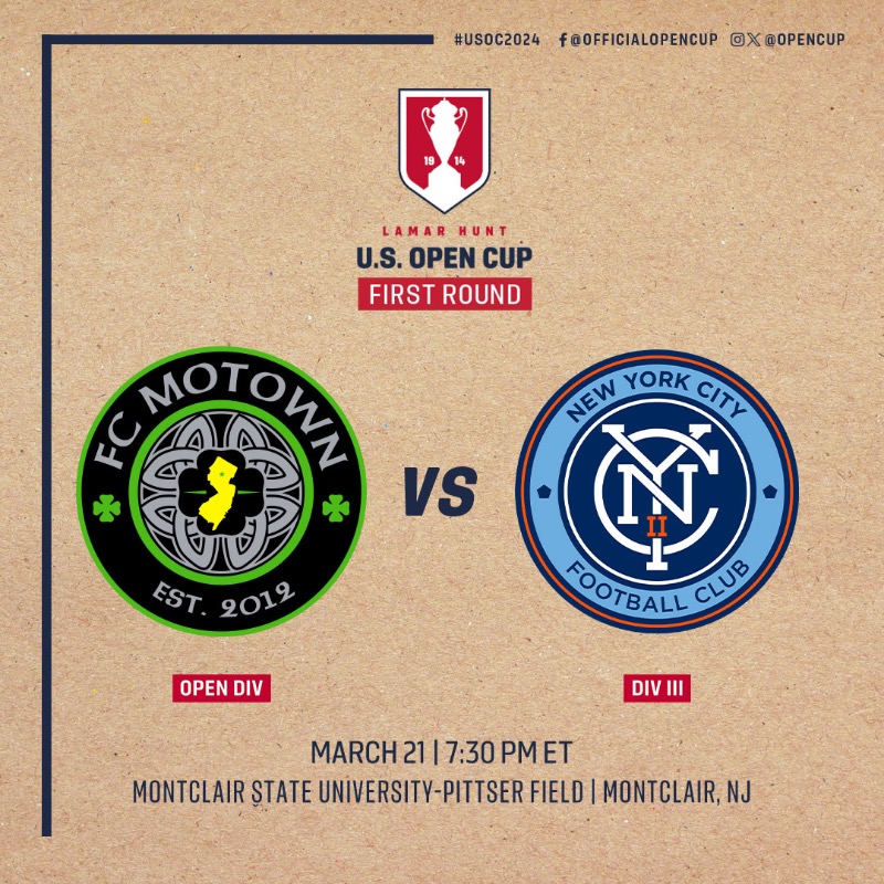 newyorkcityfcii's tweet photo. OPEN CUP TIME 🏆