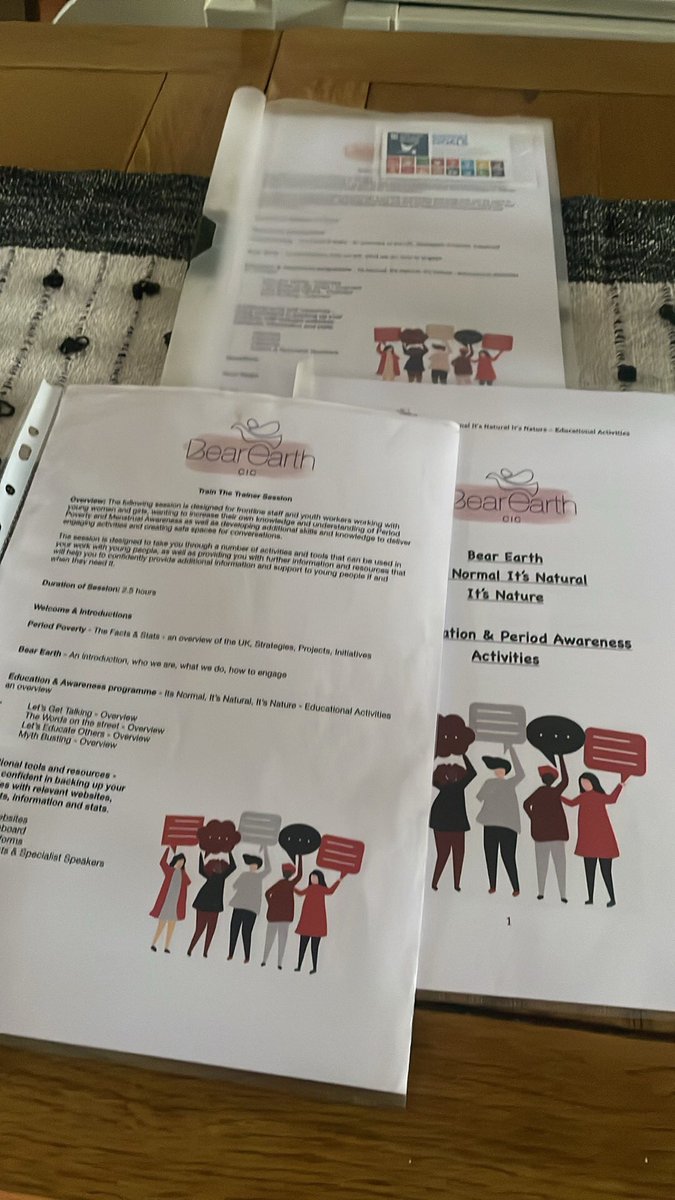 Thanks to all who joined us for our #BearEarth TrainTheTrainer training on Monday! Looking forward to supporting you on your journey to #Normalise the conversation around #Periods #Menstruation &amp; #PeriodPoverty <a href="/dmuleicester/">dmuleicester</a> #GlobalHealthMSc <a href="/DocMediaCentre/">Documentary Media Centre</a> <a href="/thepl_network/">Parallel Lives Network</a>