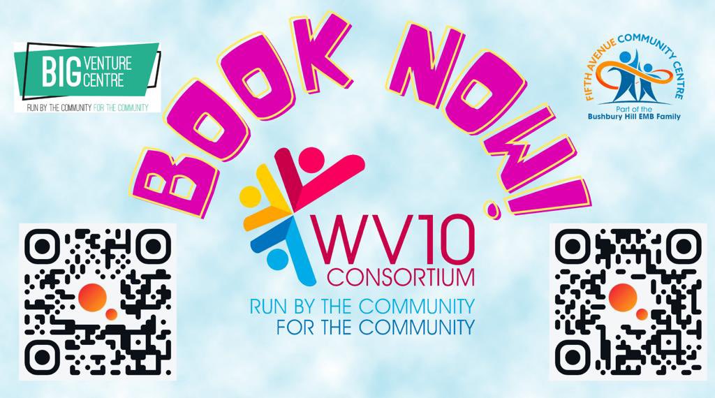 Have you booked onto our #HAF Easter Activities - limited places remaining. Scan QR code below for more info &amp; to book on at Big Venture or <a href="/FifthAvenueCC/">Fifth Avenue CC</a> 🐣 <a href="/BushburyHillEMB/">Bushbury Hill EMB</a> <a href="/Chris_WCR/">Chris Allen</a> <a href="/CommunityOffer/">WolvesCommunityOffer</a> <a href="/WolvesCouncil/">Wolves Council</a> <a href="/WolvesHomes/">Wolverhampton Homes</a> <a href="/wv10consortium/">WV10 Consortium</a> 🐣 

fb.watch/qX4HHkJNr-/?