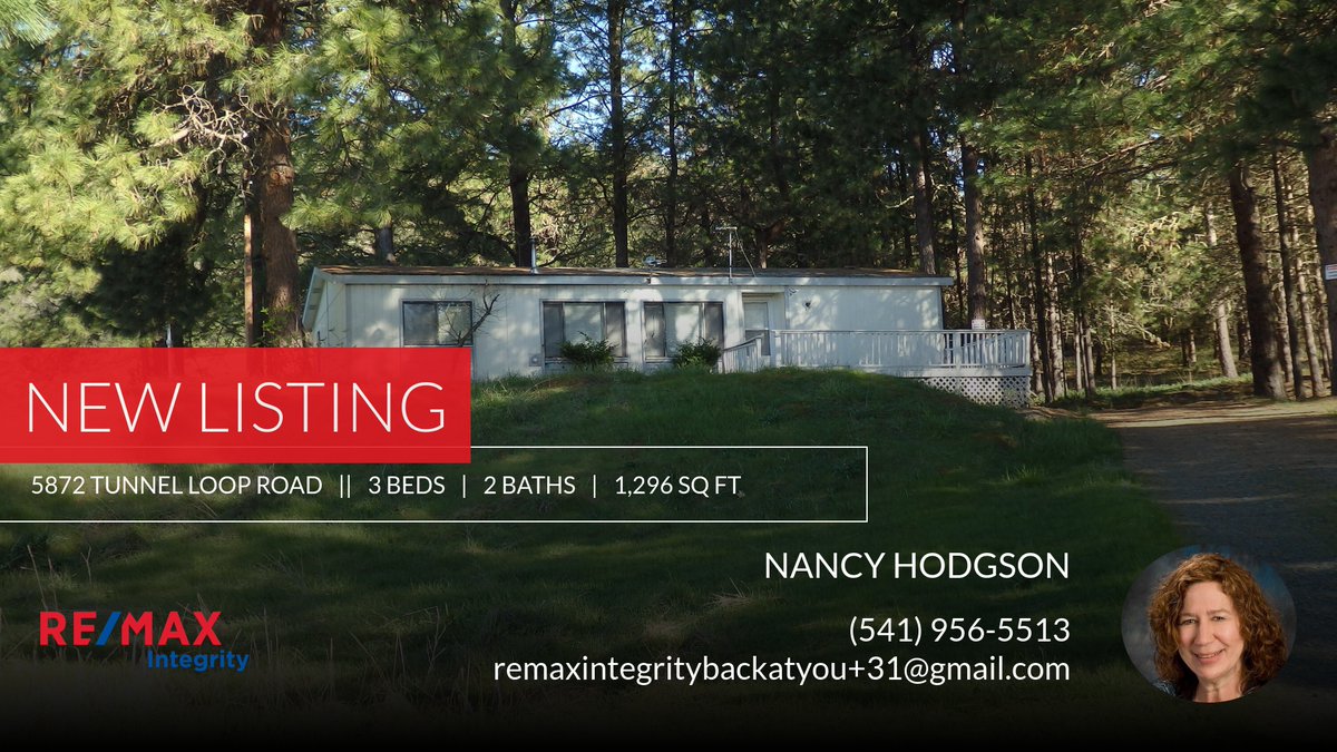 NancyHRealtor's tweet photo. 📍 New Listing 📍 Take a look at this fantastic new property that just hit the market located at 5872 Tunnel Loop Road in Grants Pass. Reach out here or at (541) 956-5513 for more information

#SellingGrantsPass #RealEstate #Gran... https://t.co/bLhQcb5Sog https://t.co/Hw4w5uybqn