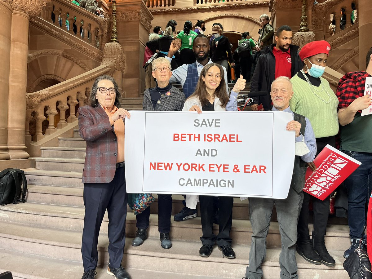 Supporting the coalition to #savebethisrael in Albany! Sad to miss out on #hapc24 at the last minute, but proud to witness our community advocates in action.