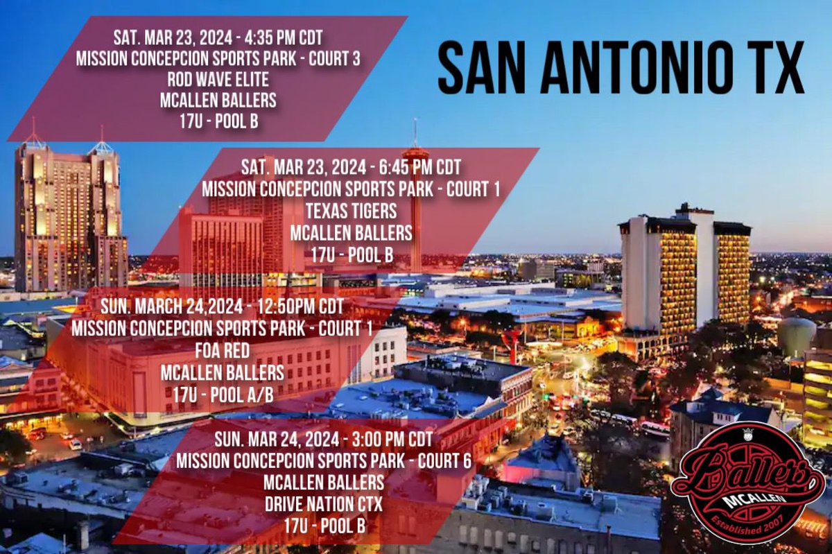 McAllen Ballers (@mcallenballers) on Twitter photo Schedule for <a href="/AlamoCityHoops1/">Alamo City Hoops</a> #thelaunch great matchups including one vs <a href="/camwilderr/">Cam Wilder</a> representing the 956 <a href="/AimHighProduct3/">AimHighProductions</a> <a href="/garzaalex4/">Alex 🦦</a> <a href="/KRGVSports/">KRGV Sports</a> <a href="/cortezmg007/">nino</a> <a href="/rgvsports/">RGVSports.com</a> <a href="/bybryanramos/">bryan</a> <a href="/BranitezSports/">Brandon Benitez</a> Schedule for <a href="/AlamoCityHoops1/">Alamo City Hoops</a> #thelaunch great matchups including one vs <a href="/camwilderr/">Cam Wilder</a> representing the 956 <a href="/AimHighProduct3/">AimHighProductions</a> <a href="/garzaalex4/">Alex 🦦</a> <a href="/KRGVSports/">KRGV Sports</a> <a href="/cortezmg007/">nino</a> <a href="/rgvsports/">RGVSports.com</a> <a href="/bybryanramos/">bryan</a> <a href="/BranitezSports/">Brandon Benitez</a>