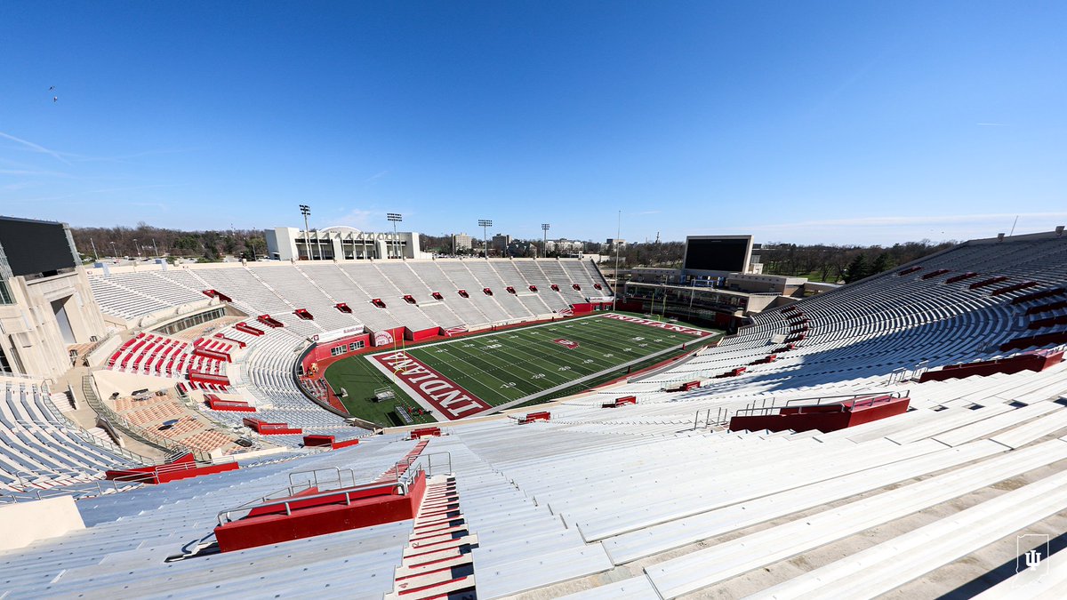 The calm before the storm. Spring Ball starts tomorrow, Hoosiers. 😤