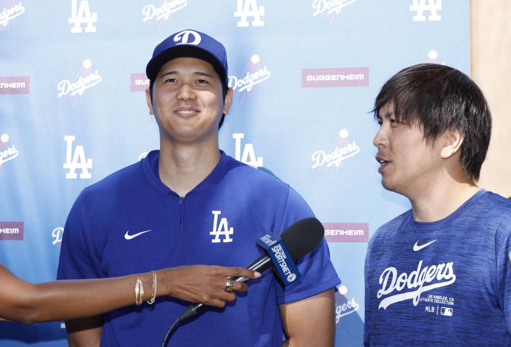 The Los Angeles Dodgers have fired Ippei Mizuhara, Shohei Ohtani's long-time interpreter. The LA Times is reporting that Mizuhara stole millions of dollars from Ohtani to place bets with an illegal bookmaker in California. Wild story.