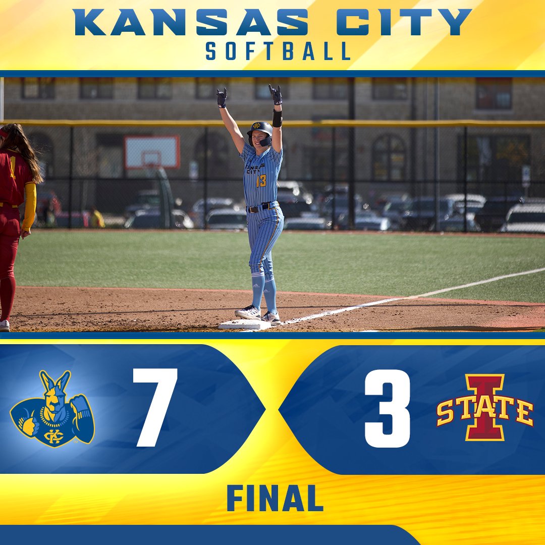 FINAL | 🗣️ First Big 12 win since March 19, 2021
FIVE-STRAIGHT
#ROOUP | #DeclareKC