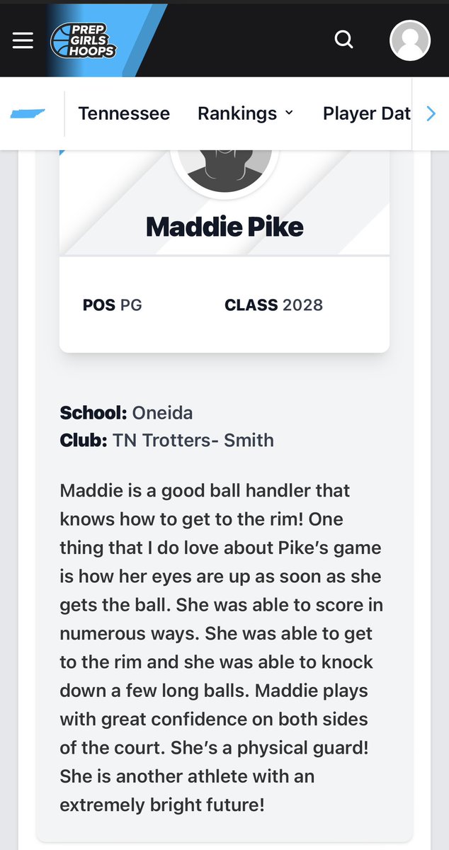 Thank you for the write up! <a href="/MeadeHoops/">Amanda Meade</a> <a href="/PGHTennessee/">Prep Girls Hoops Tennessee</a>