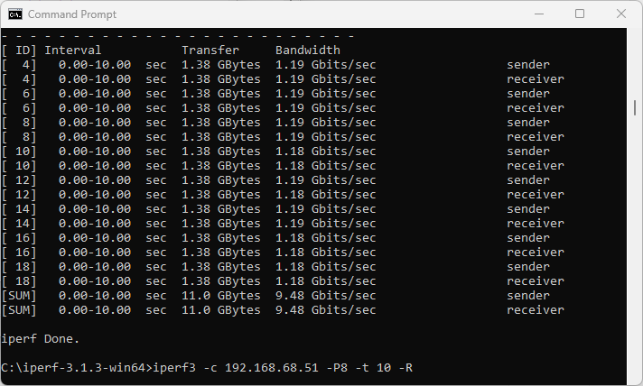 jiribrejcha's tweet photo. 10 Gigabit Ethernet on Intel NUC
https://t.co/IH69n9ne6E
#10GbE #mGig #IntelNUC #iperf3 https://t.co/PKFzwP9WEb