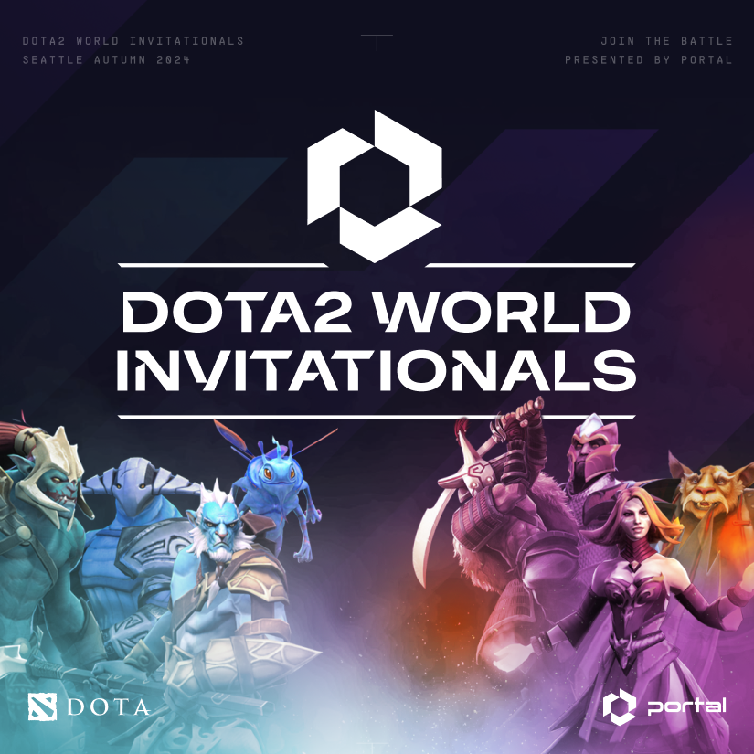 The DOTA2 World Invitationals. March 28 - 31. A global Esports event, streamed to millions of DOTA2 fans. We're also launching Portal Chests, that include epic DOTA2 in-game items. Learn more: portalesports.com Official Esports Twitter: @PortalEsportsHQ