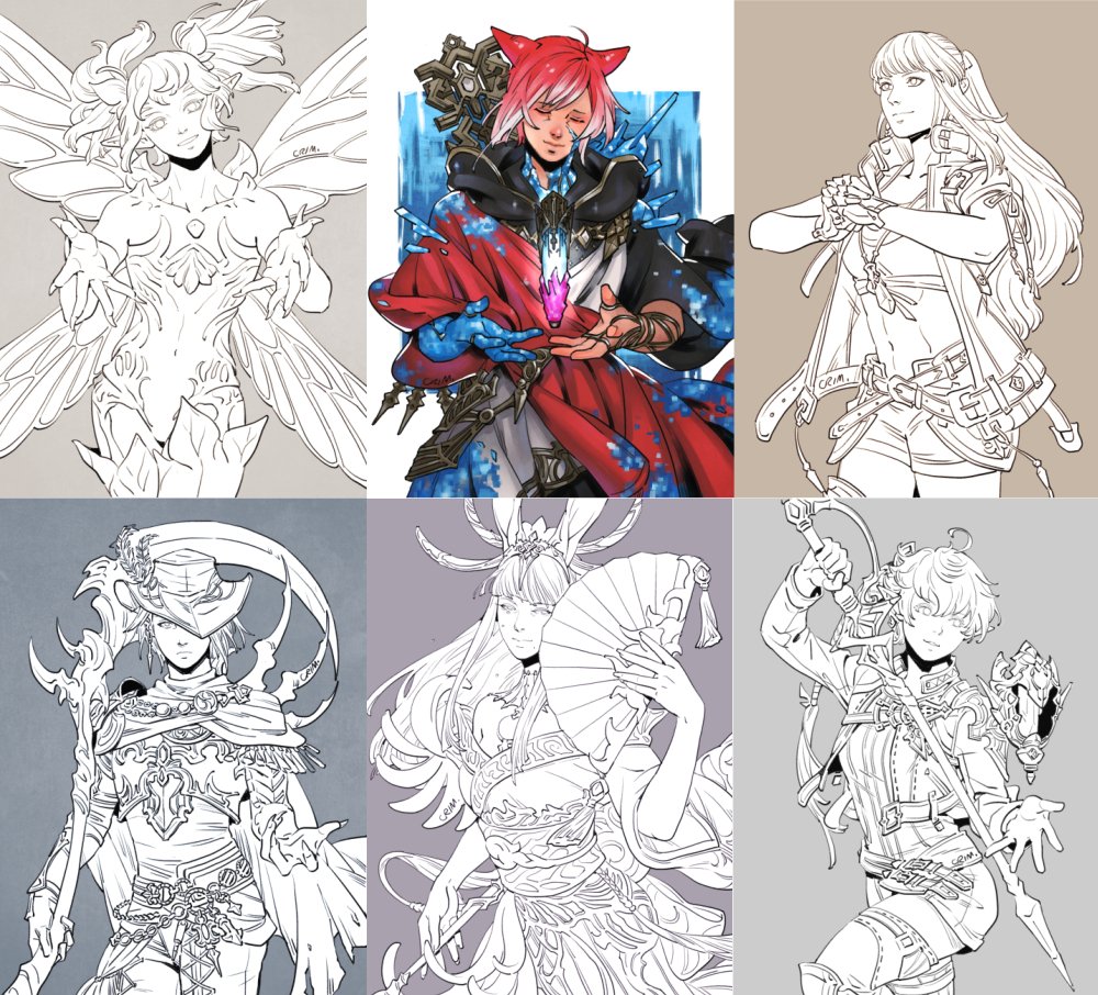 The FFXIV playing card deck so far!
As the poster boy WoL, Meteor is set to be one of the Jokers. But I keep thinking how fun it'd be to make custom decks where you can have your own WoL in there instead....... 