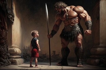 Goliath as “Massive Gigantic Size – Nephilim – Giant Human” truefreethinker.com/goliath-as-mas… #Goliath #Giant #Nephilim #Genesis6