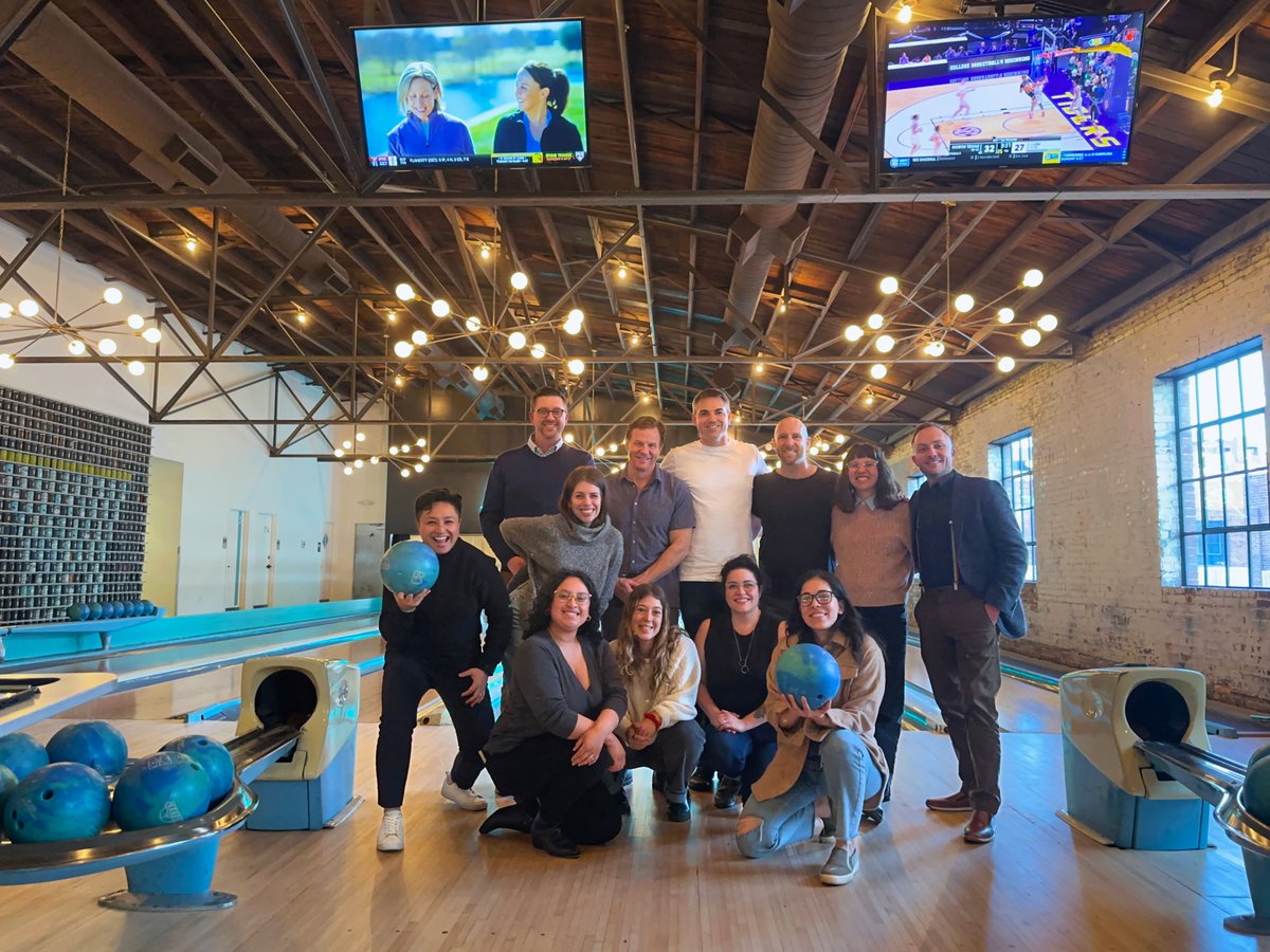 🎳 From #VirtualMeetings to real-life strikes! Our team, spanning from the U.S. to Australia met #IRL for a week of work, laughs, and, of course, bowling! Nothing beats these in-person, team bonding moments. Cheers #MegTeam!