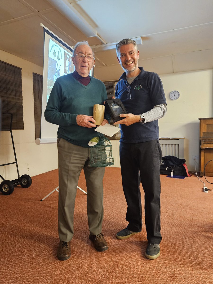 Also a poignant moment as Geoff Scurrah stands down from the #Charity after 21 years. Geoff was also chair for many years. We thank him for his many years of hard work with the group. #volunteering