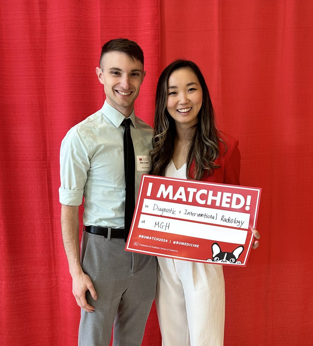 I am beyond excited to join the MGH IR/DR family for the next stage of my training!🎊🎉🍾 I am incredibly grateful to all the mentors, friends, and family members who have supported me throughout this journey! @mghradchiefs @MGHIR1 #match2024 #womeninradiology